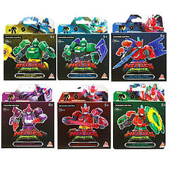 Набор роботів конструкторів Dinoster 6 шт EU580881A-CDU