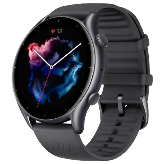 Amazfit GTR 3 Midnight Black, AMOLED, GPS Розумний годинник, фото 1