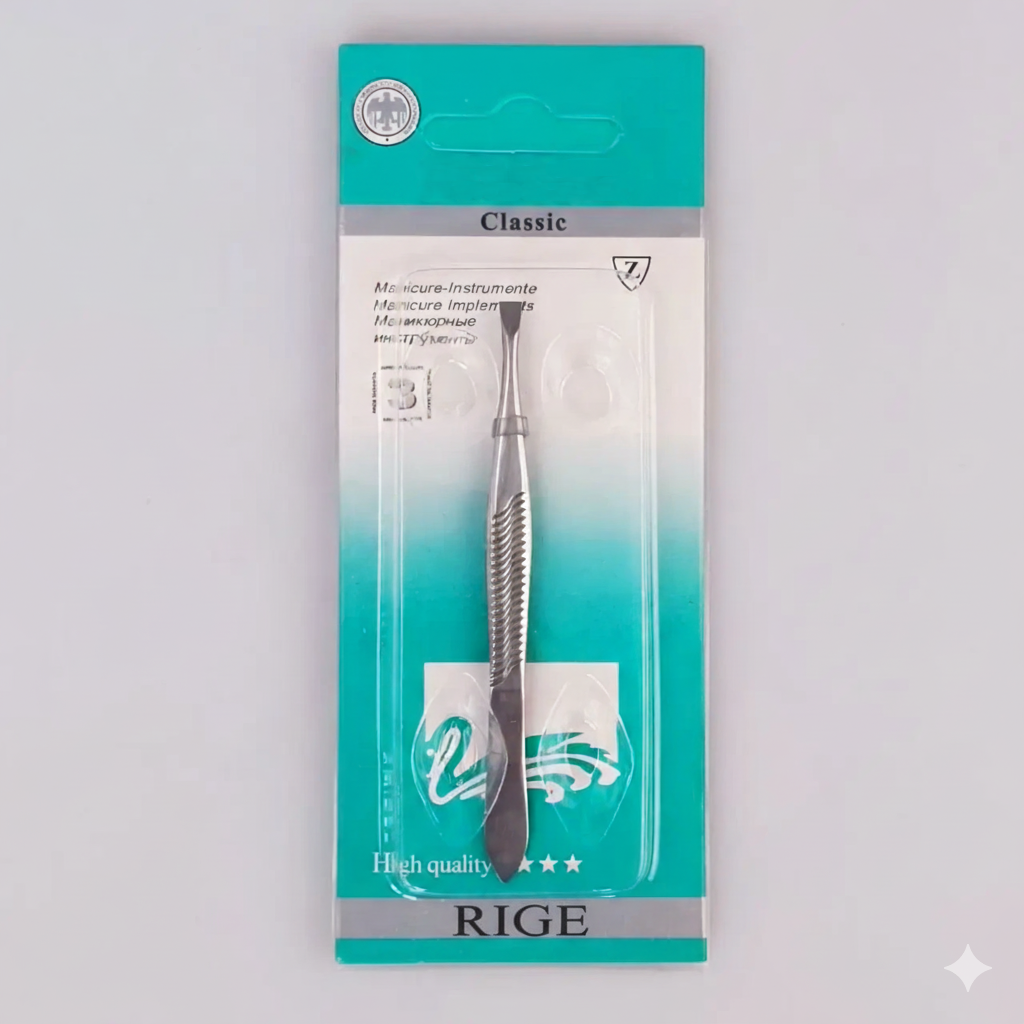 Пінцет для вищипування RIGE прямий 9 см, фото 1