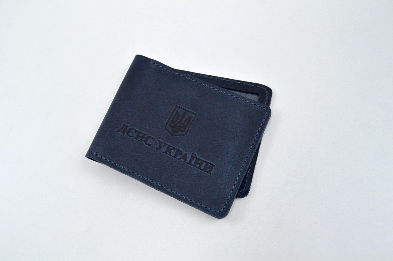 Обкладинка для документів ДСНС синя