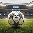 М'яч футбольний полегшений Adidas UCL League Junior 350 г JP1543 розмір 4, термошов, фото 2