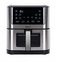 Аерофрітюрниця XXL, 8л, 1800Вт, 10 програм Ruhhy 25512 сенсорна, фото 3