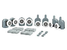 Набір роликів для душової кабіни Ruhhy 3305 8 шт, для скла 4 - 6 мм, фото 2