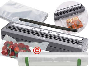 Вакууматор AMBIANO GT-VBS-03 120W (в комплекті рулон плівки 3м + пакети 5шт)