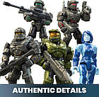 Конструктор Mega Halo Fleetcom Warthog, фото 4