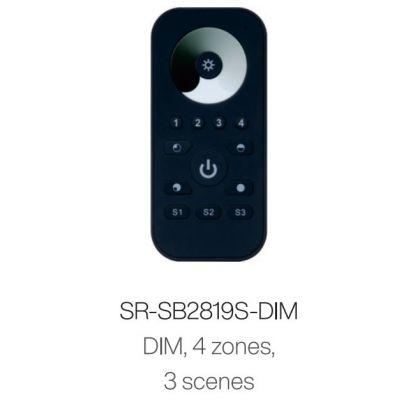 Мультизонний пульт Bluetooth SR-SB2819S-DIM (RF+BT SR-BUS) з сенсорним кільцем SUNRICHER 16473