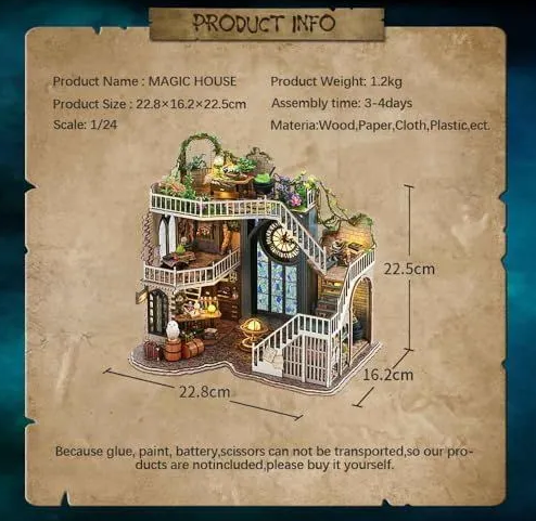 Зібраний румбокс "Чарівний будинок Гаррі Поттера"