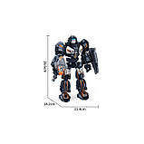 Конструктор ET871 BanBao Future Mech Warrior Сенсе 680 элементов Механічні воїни, фото 3
