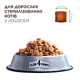 Корм Клуб 4 Лапи для стерилізованих котів з лососем 14кг, фото 2