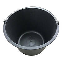 Відро будівельне з мірною шкалою 20 л Чорне