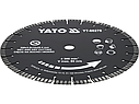 Алмазний диск 350х25.4 мм для бордюрних каменів бетон YATO YT-60270, фото 3