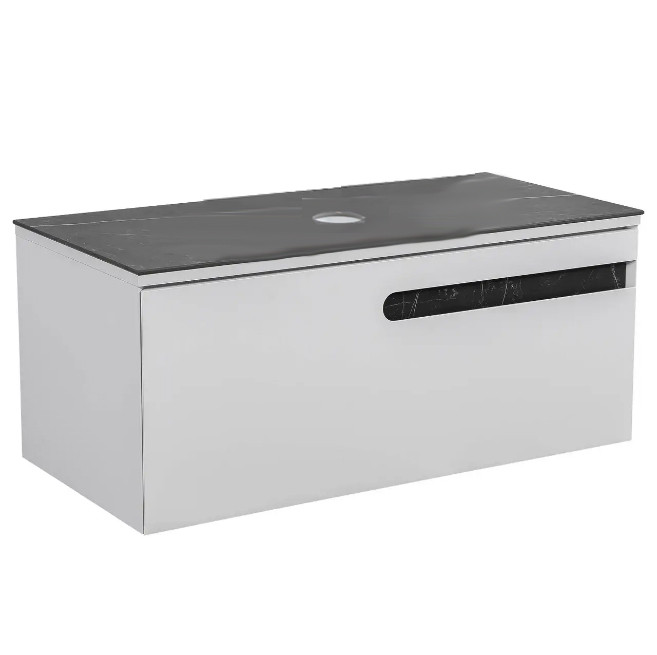 Тумба Остін (білий мат) зі стіл. 90 см (конс.) без умивальника, фото 1