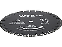Алмазний диск 400х25.4 мм для бордюрних каменів бетон YATO YT-60271, фото 3