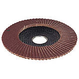 Круг пелюстковий торцевий Т29 (конічний) Ø 125 мм P100 SIGMA (9172651), фото 4