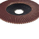 Круг пелюстковий торцевий Т29 (конічний) Ø 125 мм P100 SIGMA (9172651), фото 6