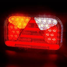 Ліхтар задній Fristom FT-170 L TB LED BAJONET 6 PIN лівий 7 функцій, фото 5