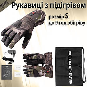 2E Tactical Рукавиці з підігрівом Hunter Camo, розмір S