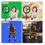 Фон студійний тканинний Puluz PU5215G green Chroma Key 1х5м, фото 3