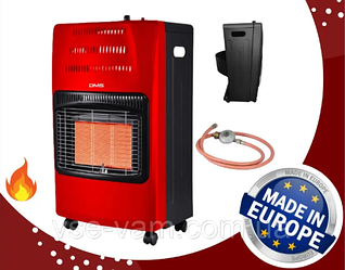 Німеччина газовий нагрівач конвектор DMS 4,2 квт + редуктор зі шлангом