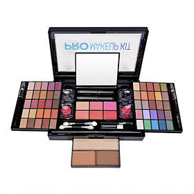 Набір косметики для макіяжу Палетка тіней рум'яна пудра (60840)