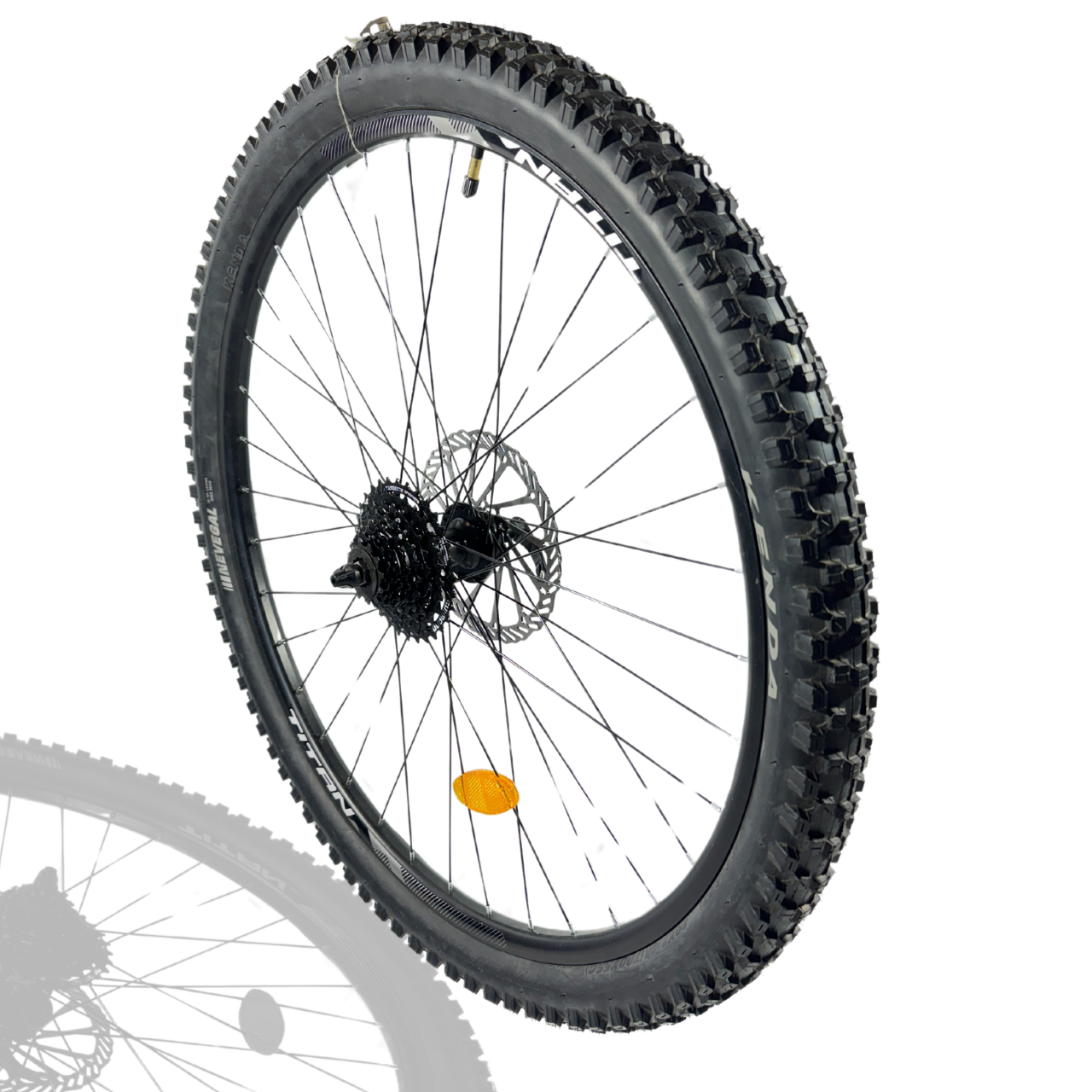 Колесо велосипеда в зборі заднє 29 TITAN СROSS втулка Neco КОМПЛЕКТ касета Shimano CS-GG200-8 з Ротором