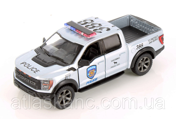 Машинка Kinsmart Ford F-150 Raptor Police 388 KT5436WPR, фото 1