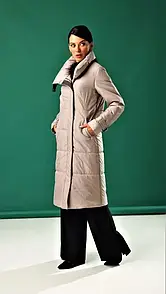 Жіночий утеплений пуховик з відстібним капюшоном MKMW-ММ-23 MARSHAL WOLF