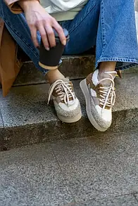 Жіночі кросівки з вовняного хутра SLAY EMMELIE DELAGE MKED-SLY 13