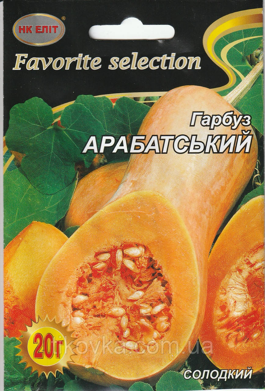 Насіння гарбуза Арабатський 20 г НК Еліт, фото 1