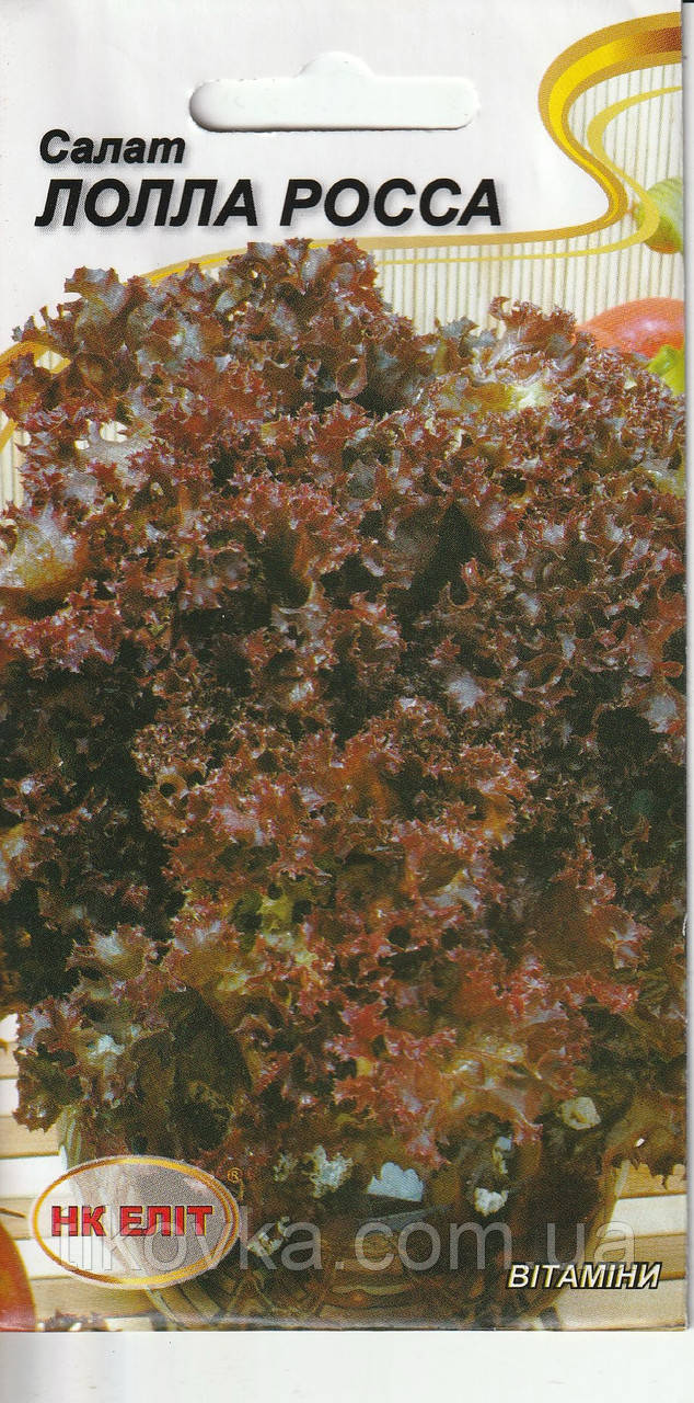 Насіння салату Лолла Росса 1 г НК Еліт, фото 1