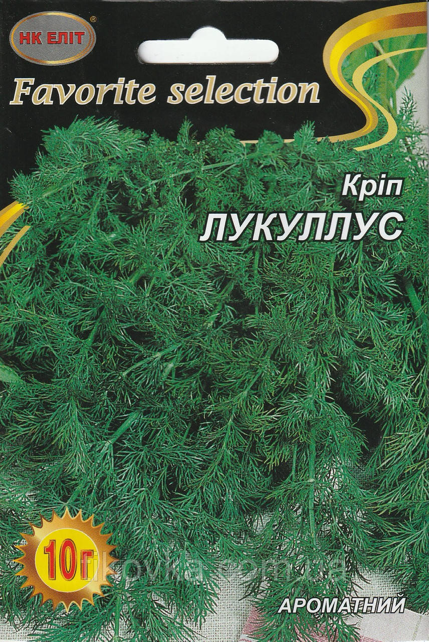 Насіння кропу Лукуллус 10 г НК Еліт, фото 1