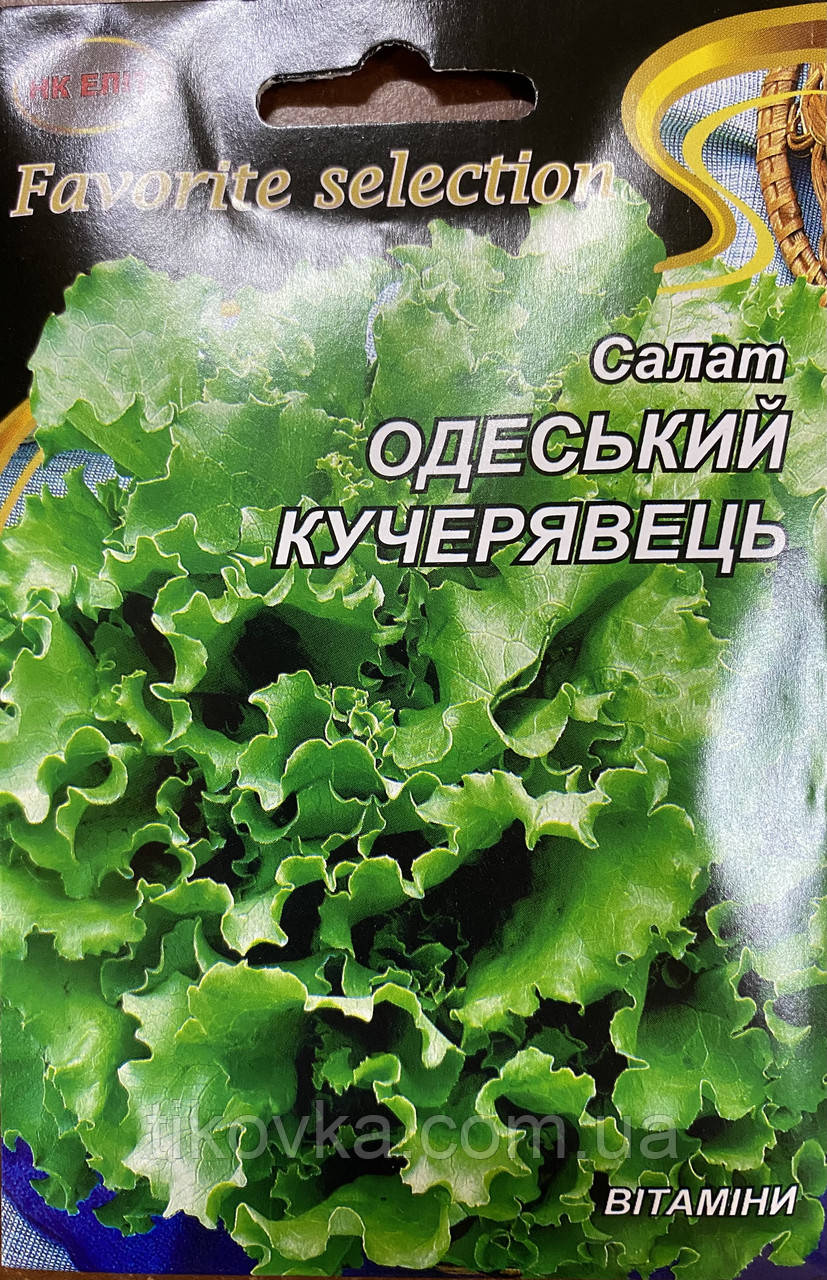 Насіння салату Одеський кучерявець 10 г НК Еліт, фото 1