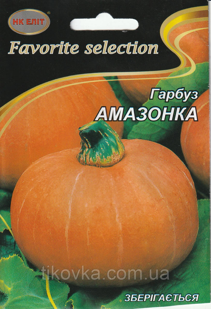 Насіння гарбуза Амазонка 10 г НК Еліт, фото 1
