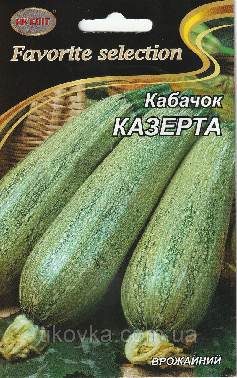 Насіння кабачка Казерта 20 г НК Еліт, фото 1