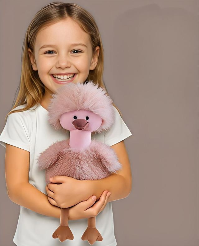 Плюшевая уточка Страус (38 см)