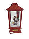 Уцінка! Новорічний ліхтар Санта Клаус з музикою і снігом Livarno Home 30 см, фото 5
