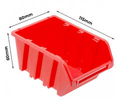 Лоток Kistenberg Truck 115x80x60 мм червоний (KTR12-3020)