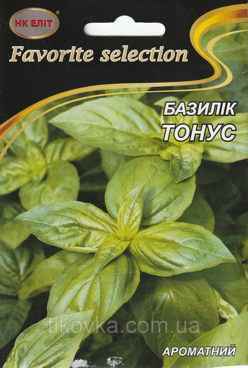 Насіння базилік Тонус 3 г НК Еліт, фото 1