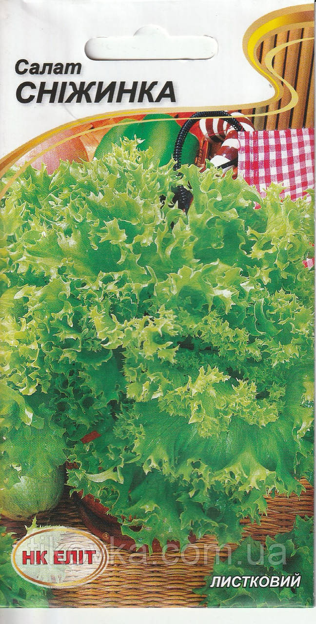 Насіння салату Сніжинка 1 г НК Еліт, фото 1