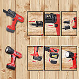 Розвиваючий набір будівельних електроінструментів (4 шт) від JOYIN, фото 3