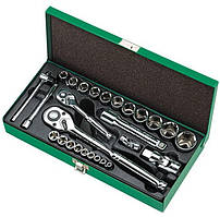 Набір торцевих головок із тріскачкою Toptul GCAD2802