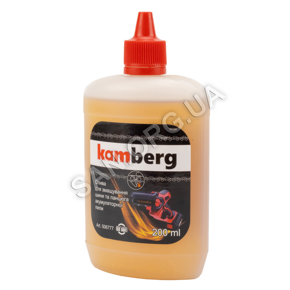 Масло для змащування ланцюга Акумуляторних пил 200 мл. Kamberg, фото 1