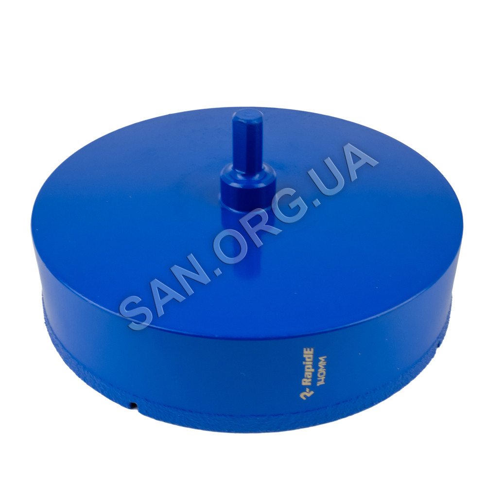 Алмазна коронка для Плитки 140 мм RapidE Evolution на Дриль, фото 1