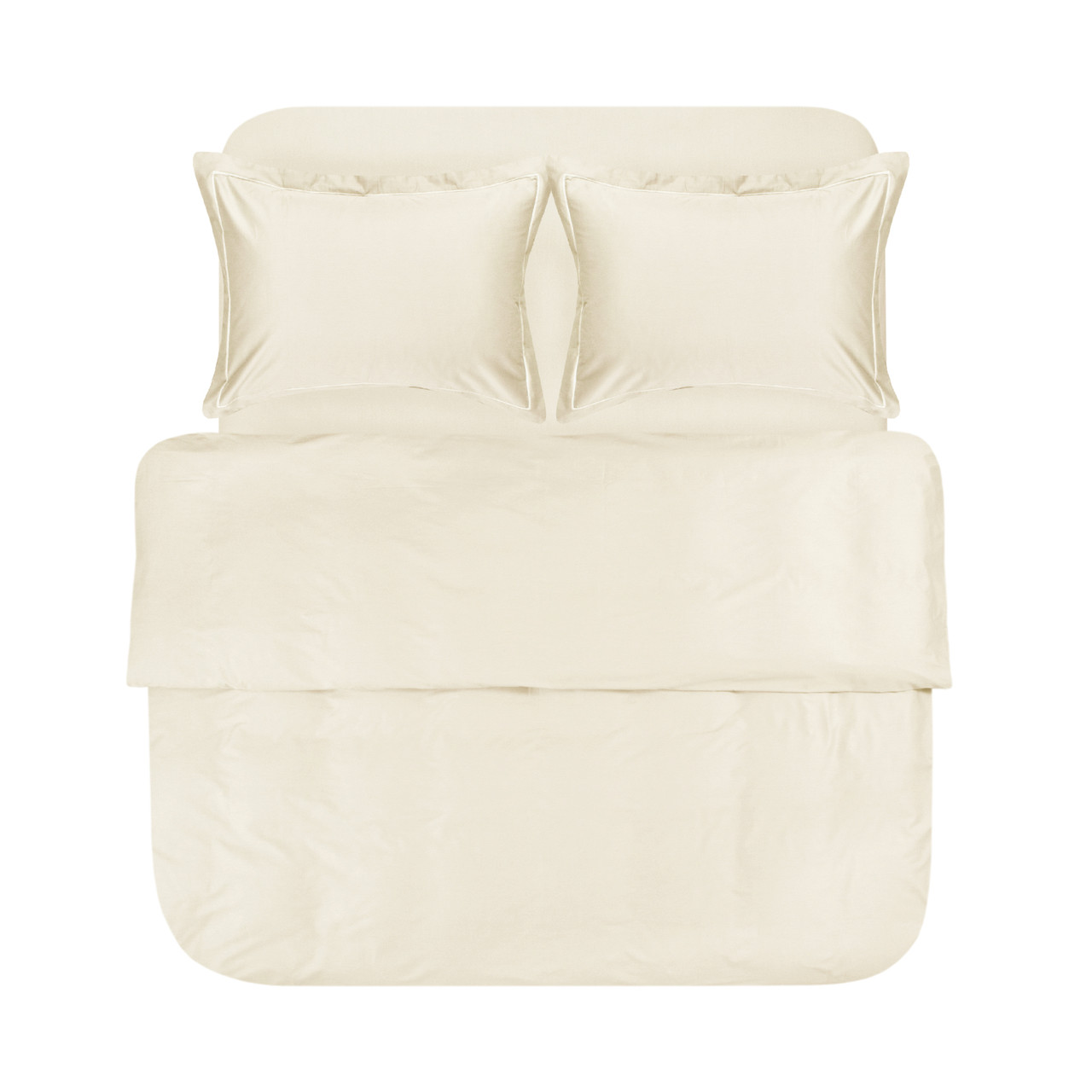 Постільна білизна сатин premium Lotus Home - Dakota Modern масляний євро, фото 1