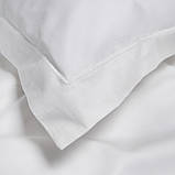Постільна білизна сатин premium Lotus Home - Dakota Modern білий євро, фото 2