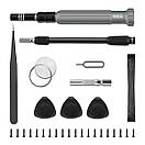 Викрутка Brevia з комплектом насадок для точних робіт 150в1, фото 5