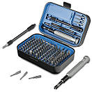 Викрутка Brevia з комплектом насадок для точних робіт 150в1, фото 6