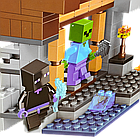 Конструктор майнкрафт занедбана шахта з лавою 400 деталей 65008, Стів, зомбі, павук, ендермен, слимак, фото 2
