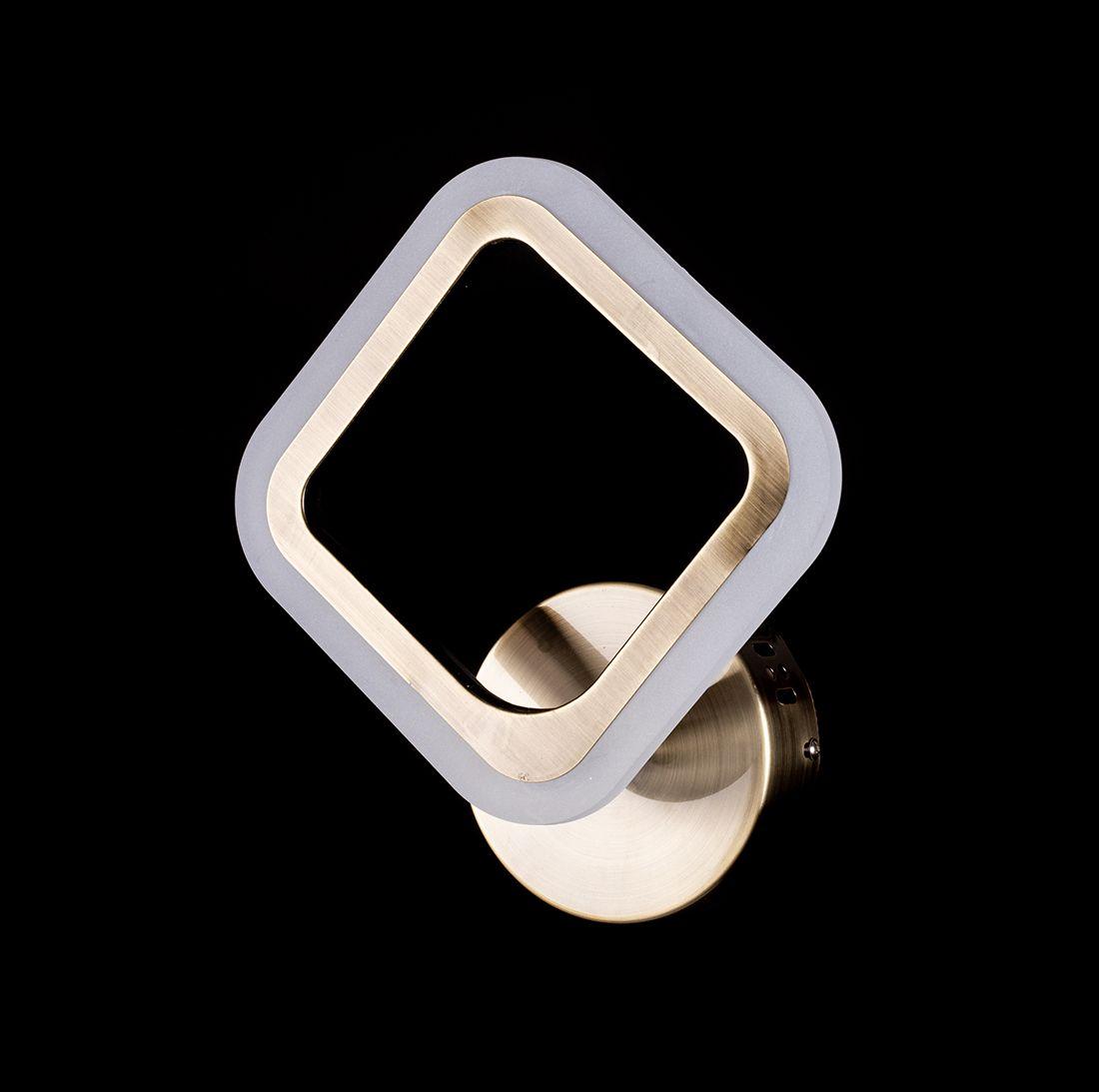 Бронзовий led бра 18 Вт з регулюванням кольору світла 3000-6500К