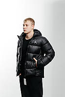 Пуховик Air Jordan Brooklyn Black/ зимова куртка джордан чорна/ чоловічий пуховик джордан на зиму